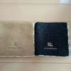 バーバリータオルハンカチセット、ベージュ他