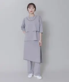 Emma Law セットアップ トップス パンツ グレー