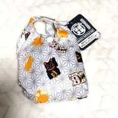 袋屋本舗　ショッピングバッグ　招き猫