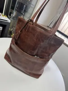 aniary レザートートバッグ ブラウン
