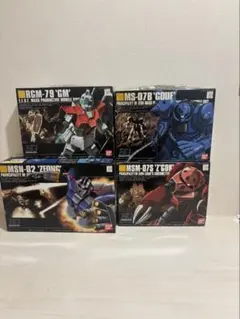 ガンプラHGジオング、百式、シャア専用ザク、ズゴック - メルカリ