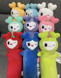 GIGO TWICE LOVELYS のびふにゃポーチ 全9種コンプリート