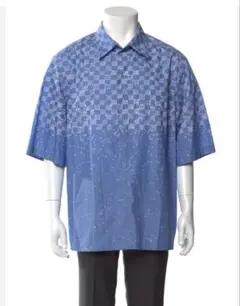 LOUIS VUITTON 達米埃斯普雷德 棉質 短袖襯衫
