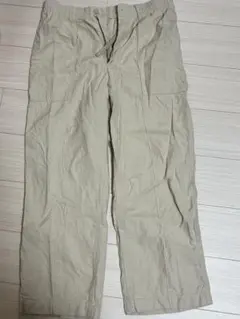 UNIQLO JWANDERSON ベージュ リネンコットンパンツ