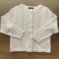 べべ　120㎝　オフホワイト　カーディガン　日本製　卒業式　発表会　フォーマル