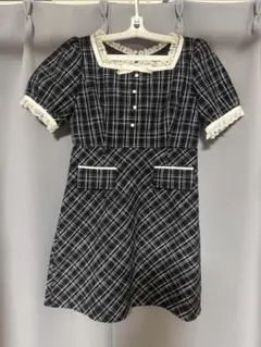 ツイード　ワンピース　evelyn