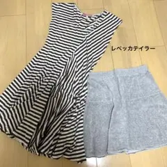 レベッカテイラー　ワンピース　ノースリーブ　ミニスカート