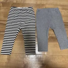 UNIQLO レギンス　80 2点セット