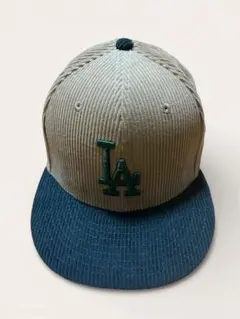 NEW ERA 59FIFTY ドジャースコーデュロイ ベージュ 7 1/2
