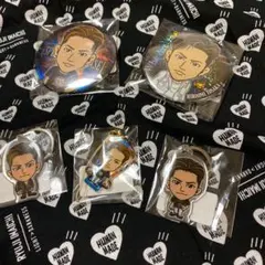 登坂広臣　缶バッジ　クリーナー　5個セット