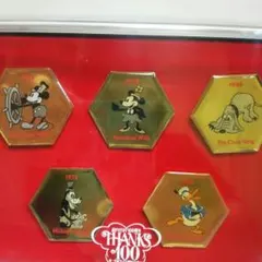 ミッキー　ピンバッジセット