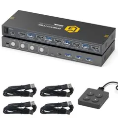 ☆ 4HDMI 出力HDMI 分配 エクステンダー EX714 単電源 - メルカリ