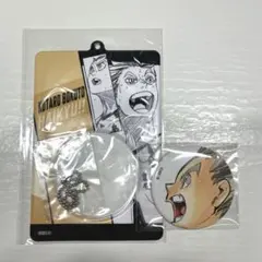 ハイキュー　木兎光太郎　缶バッジ&特製ホルダー