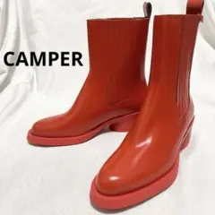 【未使用級】CAMPER カンペール　BONNIE 本革　アンクルブーツ　レザー