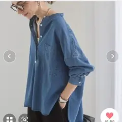 デニムオーバーシャツ