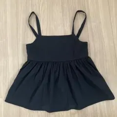 AMERICAN HOLIC ブラック キャミソール チュニック　Mサイズのサムネイル