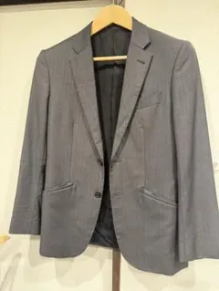 現行 極美品 ポールスミス ロロピアーナ シルク混 宝石柄セットアップ ネイビー 未使用級 ポールスミス ロロピアーナ セットアップ 宝石 シルク