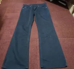 リーバイス517ブラックブーツカットフレアw31