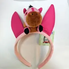 【汚れあり】サラブレッドコレクション　マスコット付きカチューシャ3　ハルウララ