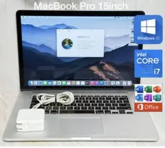 Apple MacBook Pro 15 Windows 10+Officeのサムネイル