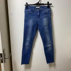 UNIQLO カットオフ　スキニーデニム　レディースサイズ25