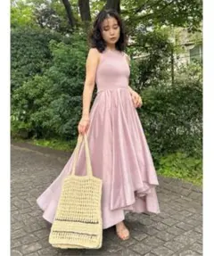 snidel/ニットドッキングワンピース