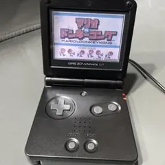 Nintendo ゲームボーイアドバンスSP 本体 ブラックドンキーコングset