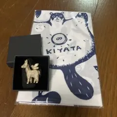 新品未使用●KIYATAキヤタ●カモノハシブローチ木工作品木彫りハンドメイド 新品未使用○KIYATAキヤタ○カモノハシブローチ木工作品木彫り