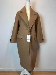 【新品未使用】ZARAオーバーサイズロングコート