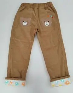 ミキハウス　ホットビスケッツ　コーデュロイ　パンツ　ベージュ　110