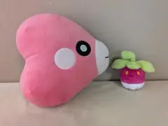 ポケモン　ラブカス(でっかいコロッとまんまるぬいぐるみ)　アマカジ(fit)