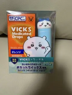 ちいかわ　VICKS メディケイテッドドロップス　コラボケース付き　ハチワレ