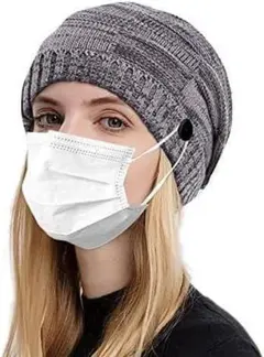 ニット帽 メンズ レディース 防寒帽子 裏起毛 暖かい　冬　ファッション　ニット