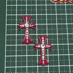 デコパーツ ネイルパーツ クロスパーツ カボション