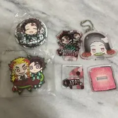 鬼滅の刃炭治郎・禰豆子・煉獄 杏寿郎 グッズセット