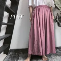 PLST タックフレアタフタスカートのサムネイル