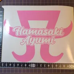 浜崎あゆみ□ayupan□ステッカー□赤【在庫ラスト】【新品未使用