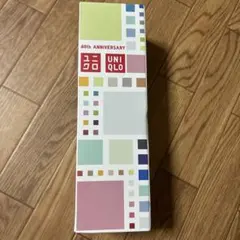 未使用非売品ユニクロ40thアニバーサリー炭酸対応ステンレスボトル0.48L青