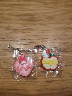 サンリオ ミニチュアラバーマスコット ハローキティ マイメロディー