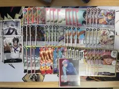ワンピース カードゲーム 赤黒コビー デッキパーツセット