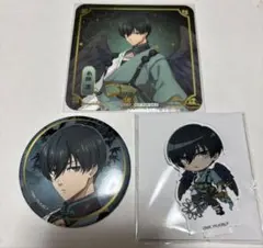 ブルーロック スマイルベースカフェ アクスタ 缶バッジ 特典 コースター 糸師凛