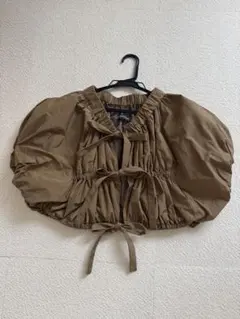 専用】 NONTOKYO パワーショルダーボレロ（brown）/ノントーキョー