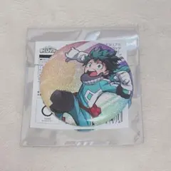 ヒロアカ 緑谷 出久 スペシャル ビジュアル 10周年 箔押し 缶バッジ