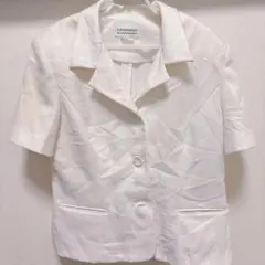 haberdashery テーラードジャケット ホワイト 海外古着