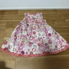 ✨水通しのみ！ hakka baby 花柄ワンピース 90cm - メルカリ