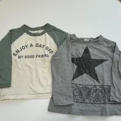 長袖カットソー 2枚セット 110cm 翌日発送