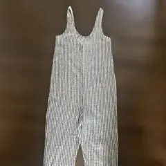 ZARA シャーリング　楊柳　サロペットのサムネイル