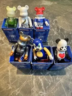 ベアブリック シリーズ23 6体セット（カード付き）