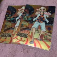ONE PIECE FILM GOLD ゴールデンクリアファイル ルフィ