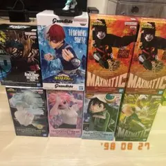新品未開封ヒロアカフィギュア7体まとめデク葉隠芦戸梅雨轟 新品未開封ヒロアカフィギュア7体まとめデク葉隠芦戸梅雨轟 - メルカリ
